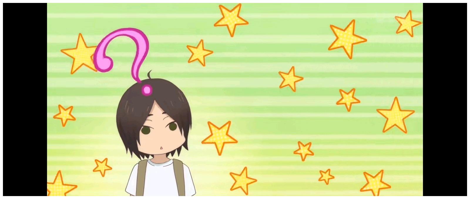 自己剪八字刘海了