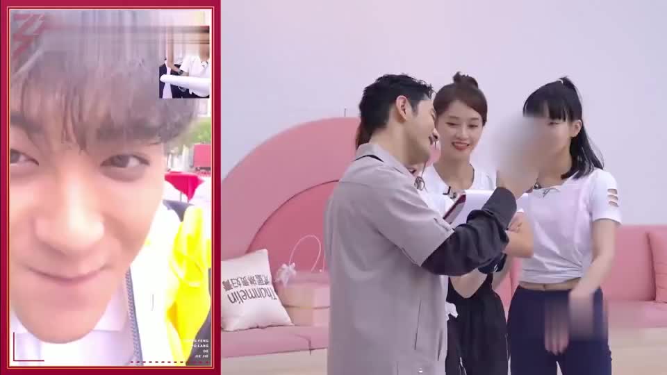 黄子韬场外指导吴昕rap技巧,这一段自创歌词太绝了!