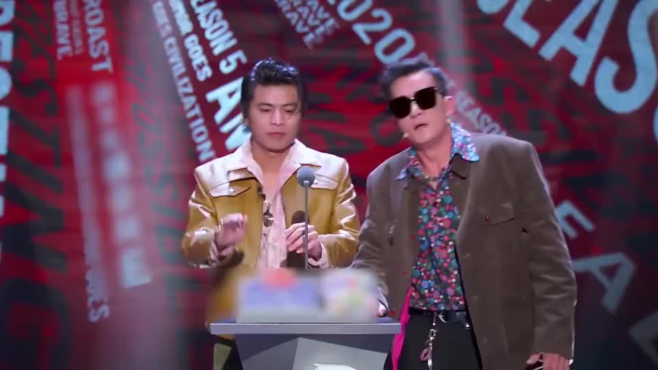 《吐槽大会5》五条人吐槽画风好特别!塑料英语式吐槽魔性洗脑