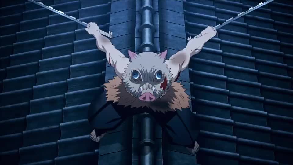 伊之助一只猪发力时刻