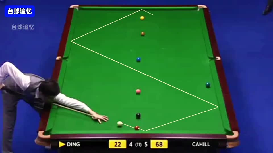 被超11分的台面，丁俊晖拒绝认输，做炸裂斯诺克绝杀卡希尔翻盘