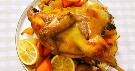 柠檬烤鸡外焦里嫩做法简单赶紧做起来