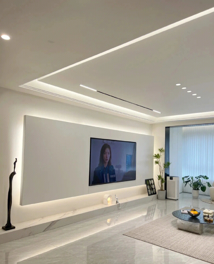 无主灯吊顶及布灯实景案例分享._高清图集_新浪网