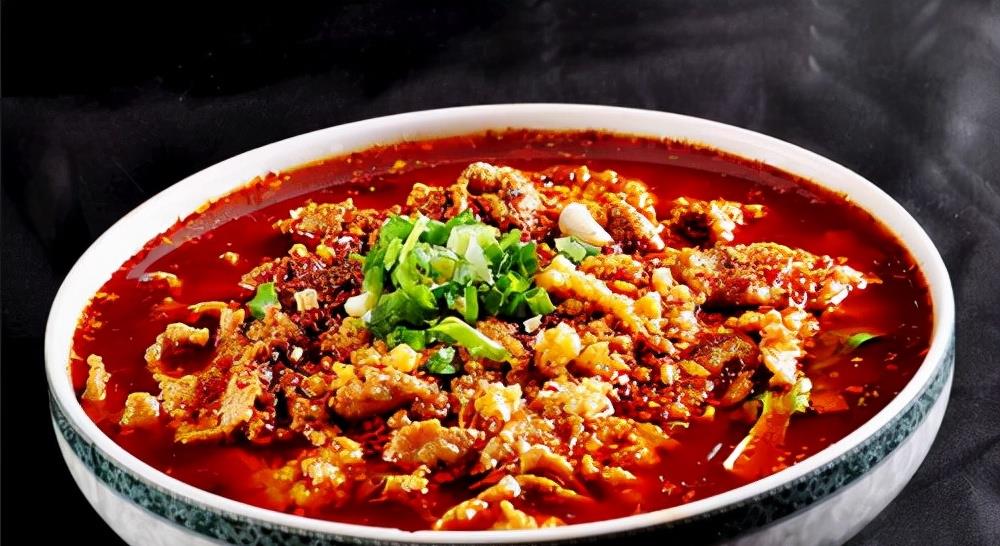 菜谱 水煮牛肉水煮肉片|干辣椒|小苏打|豆芽_新浪新闻