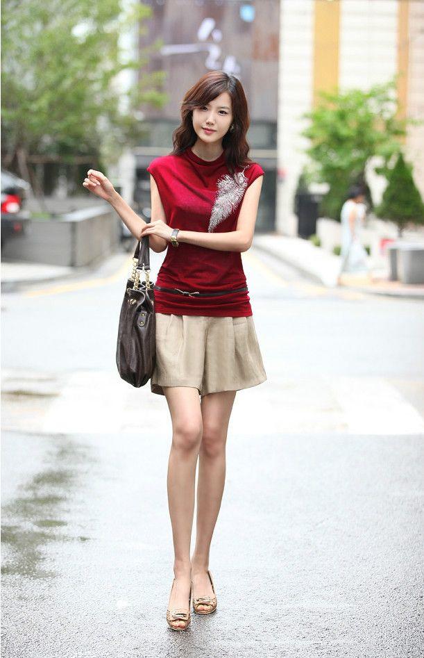 80后,身高170的大美女金雅然!__财经头条