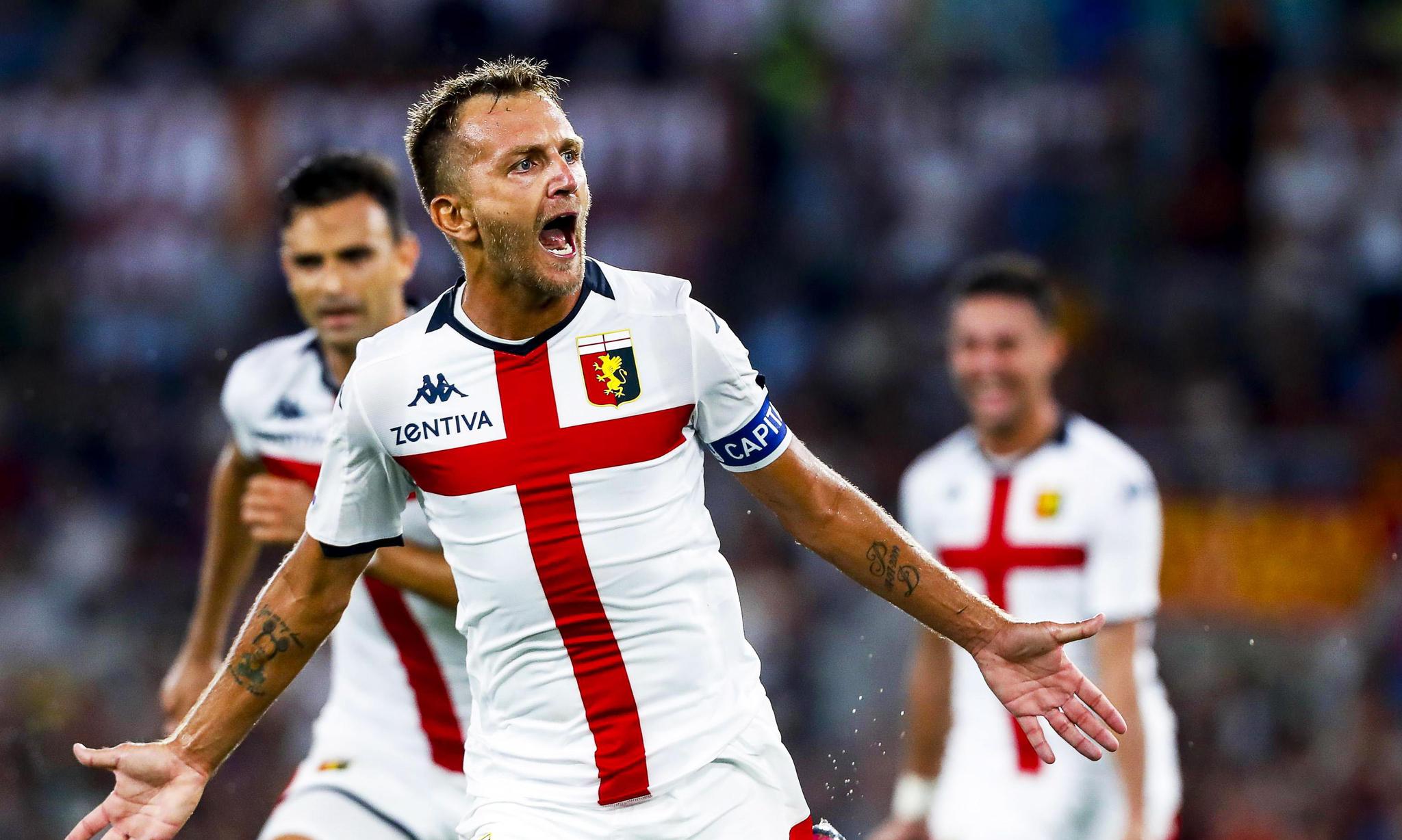 足球——意甲联赛:罗马战平热那亚(2)