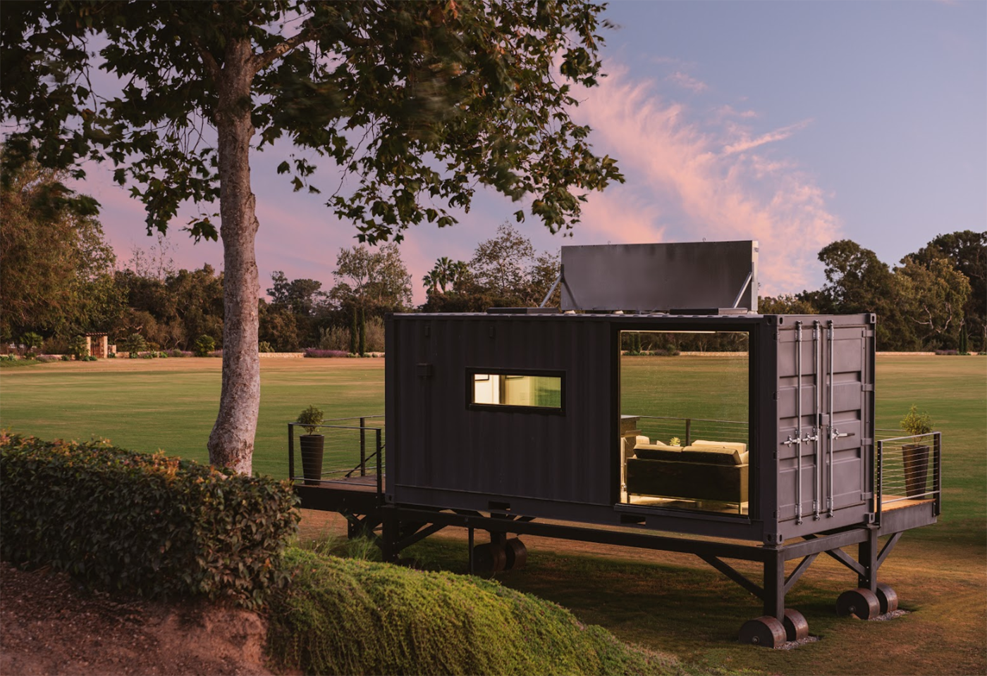 可移动的集装箱休息室