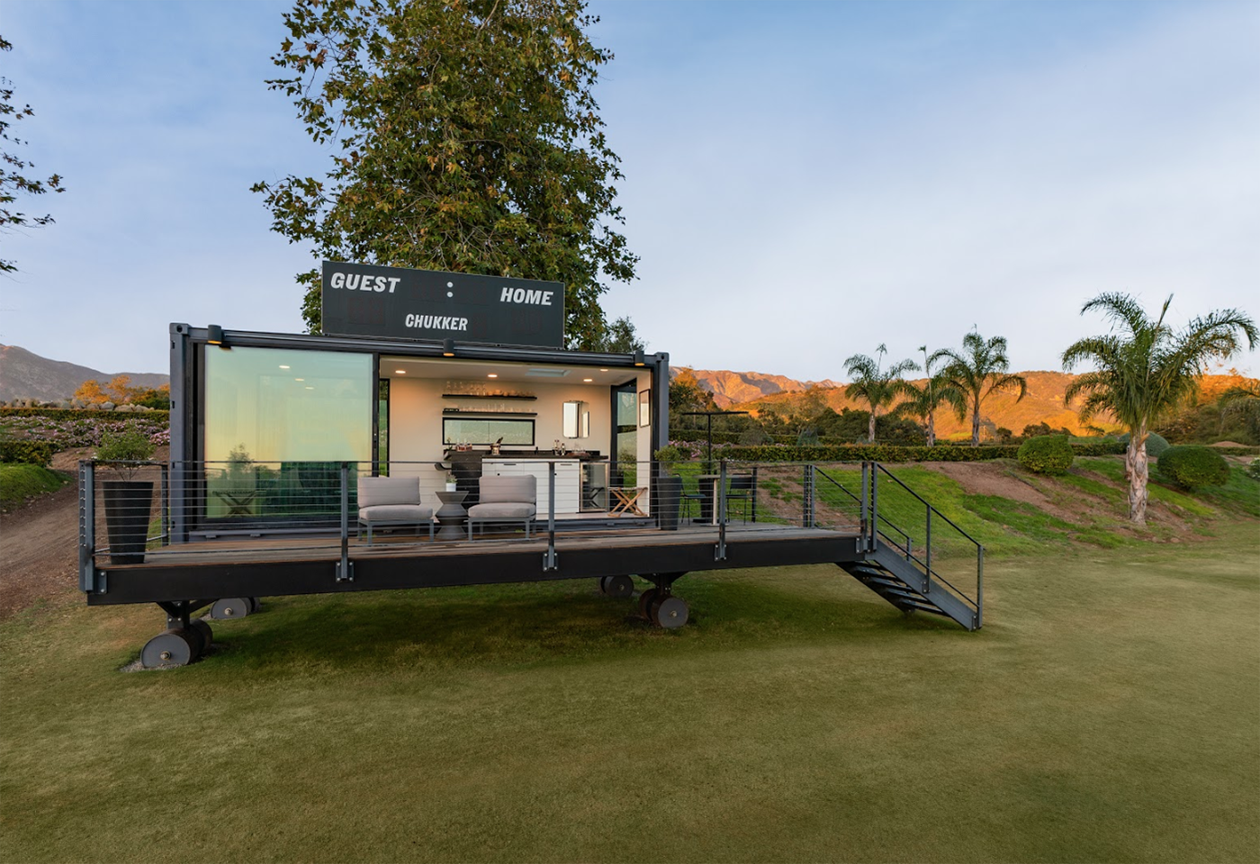 可移动的集装箱休息室