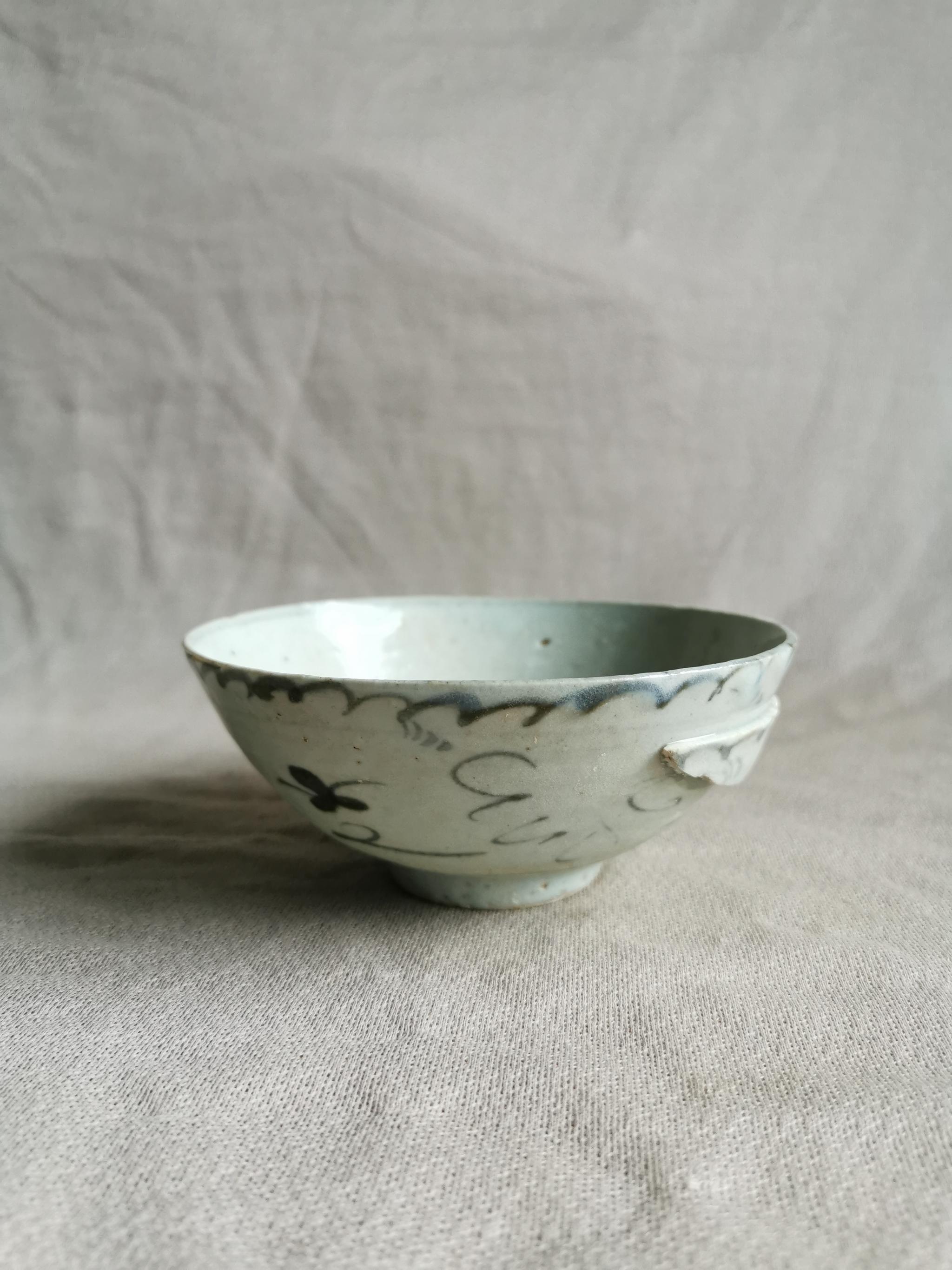 明中晚期民窑青花碗