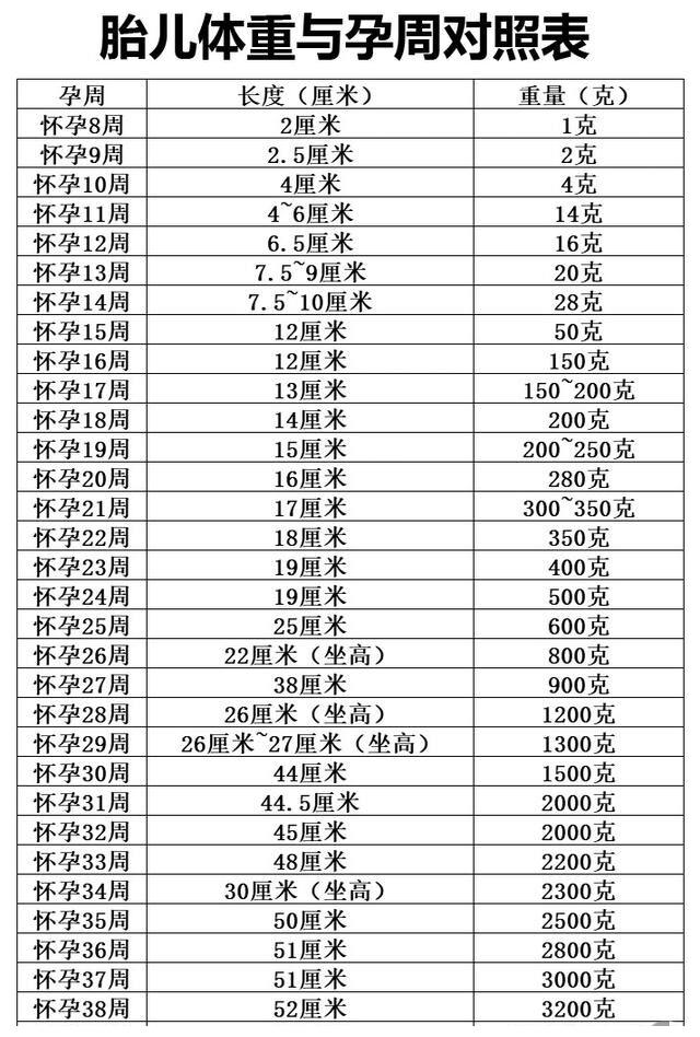 32周的胎儿有多重了 宝妈教你两个公式计算 附孕8个月注意事项 财经头条