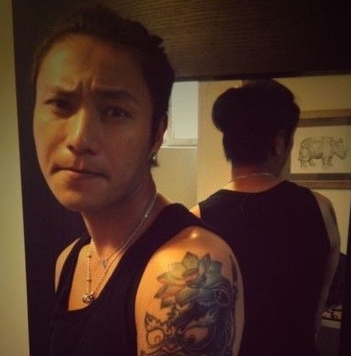 偶像纹身:陈旭的九龙一凤,陈坤的莲花臂,却都败给他的金龙盘兔