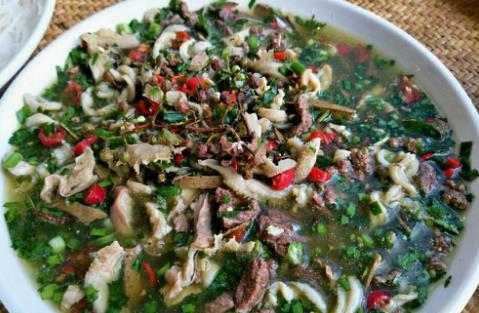 云南傣族美食"牛撒撇",你吃过吗?__财经头条
