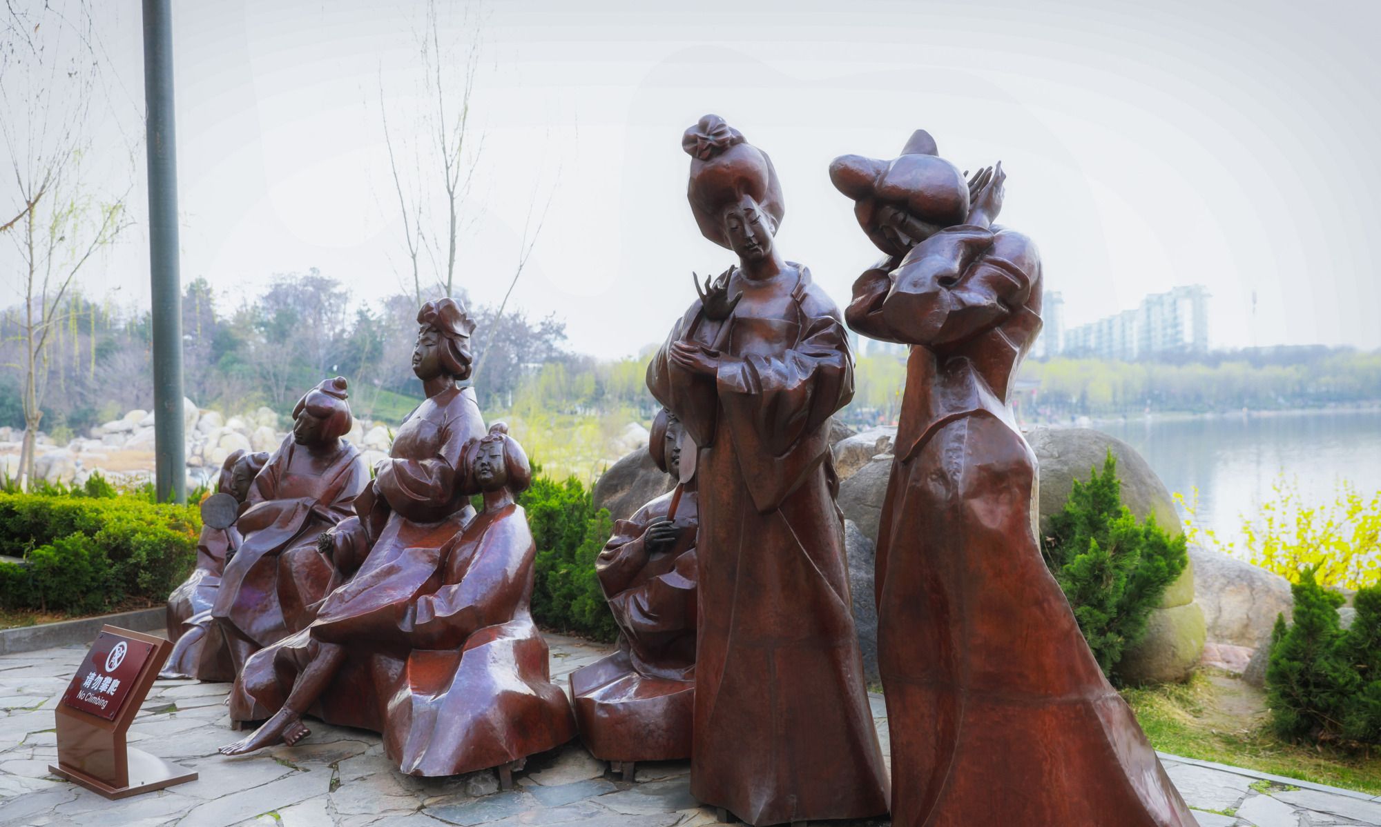 "南湖十八铜人"之唐代女生_高清图集_新浪网