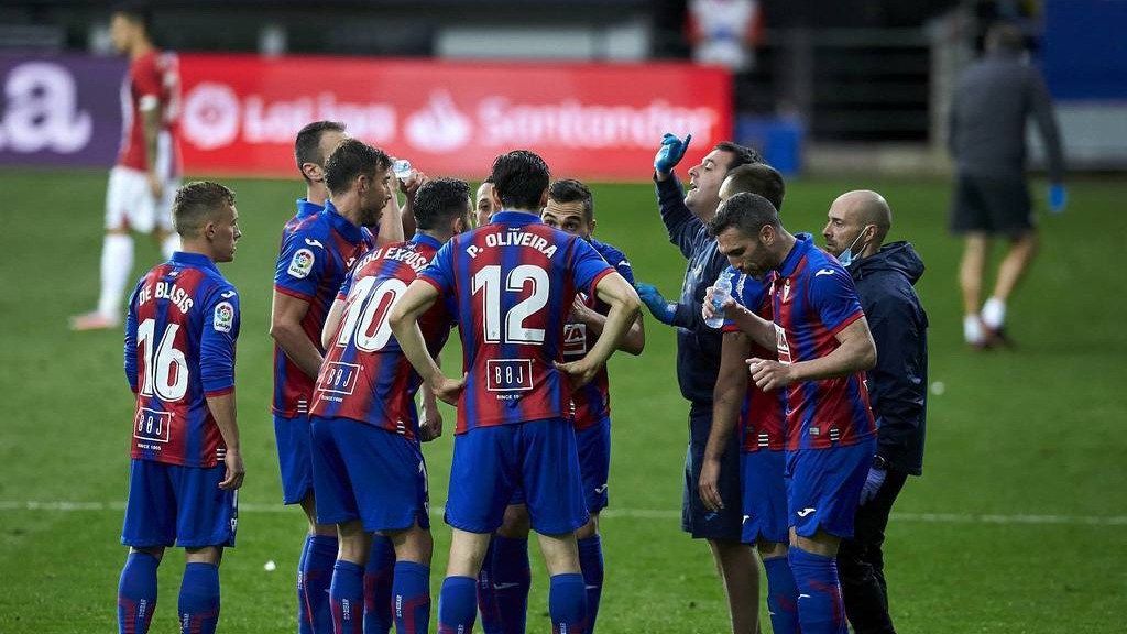 反超后被扳平,埃瓦尔主场2比2毕尔巴鄂竞技,结束西甲3连败