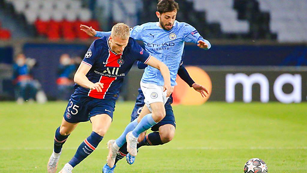 欧冠曼城vs巴黎曼城攻防表现更加均衡大巴黎能否再创奇迹