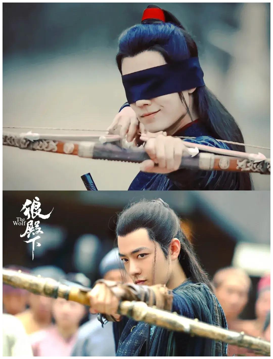 看了这组疾冲魏无羡同角度对比图,我看到了肖战的剧抛脸演技!