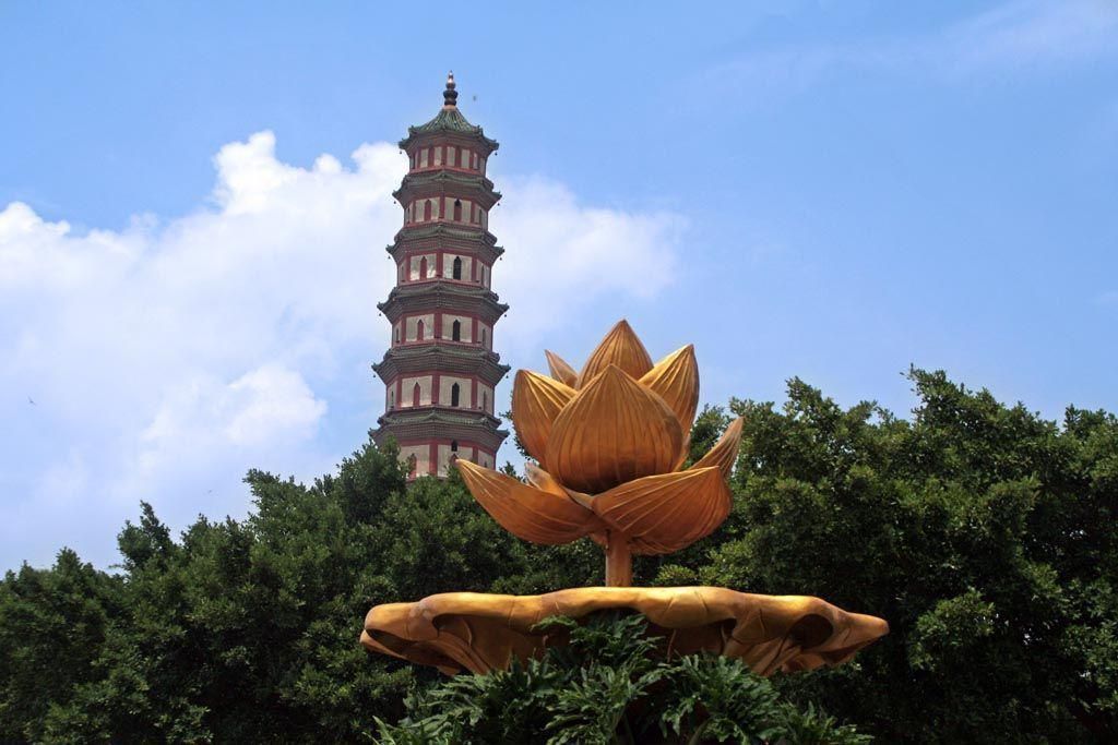 广东旅游景点推荐 莲花山旅游攻略 低音号免费语音导游|莲花山|莲花塔