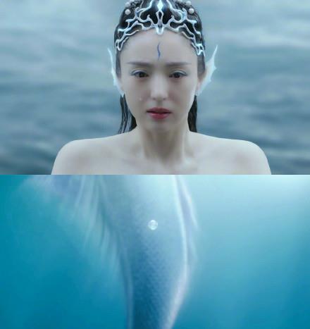 斛珠夫人董璇鲛人造型仙气飘飘水中镜头绝美超养眼