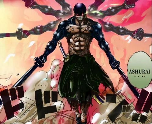 海贼王路飞发现霸王色霸气奥义孤身一人击倒凯多