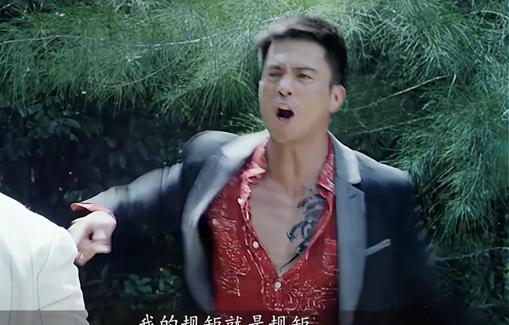 霸气的台词来自甄子丹主演的电影《特殊身份》,这段台词就是由安志杰