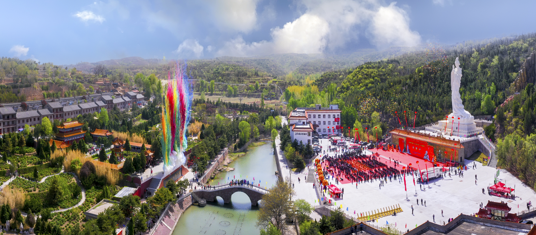 古县第十五届天下第一牡丹文化旅游节于4月27日线上开幕启动