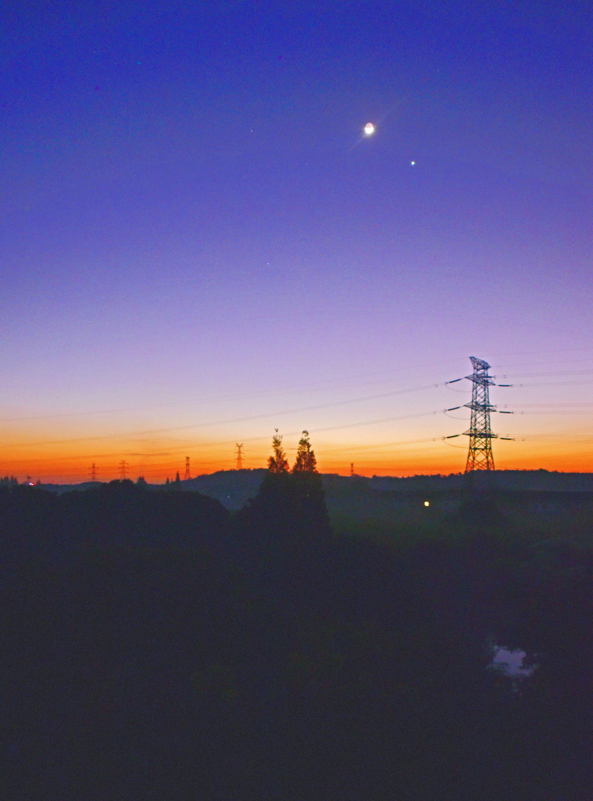 山村拂晓2020年10月14日中国美丽休闲乡村斗山村江苏无锡