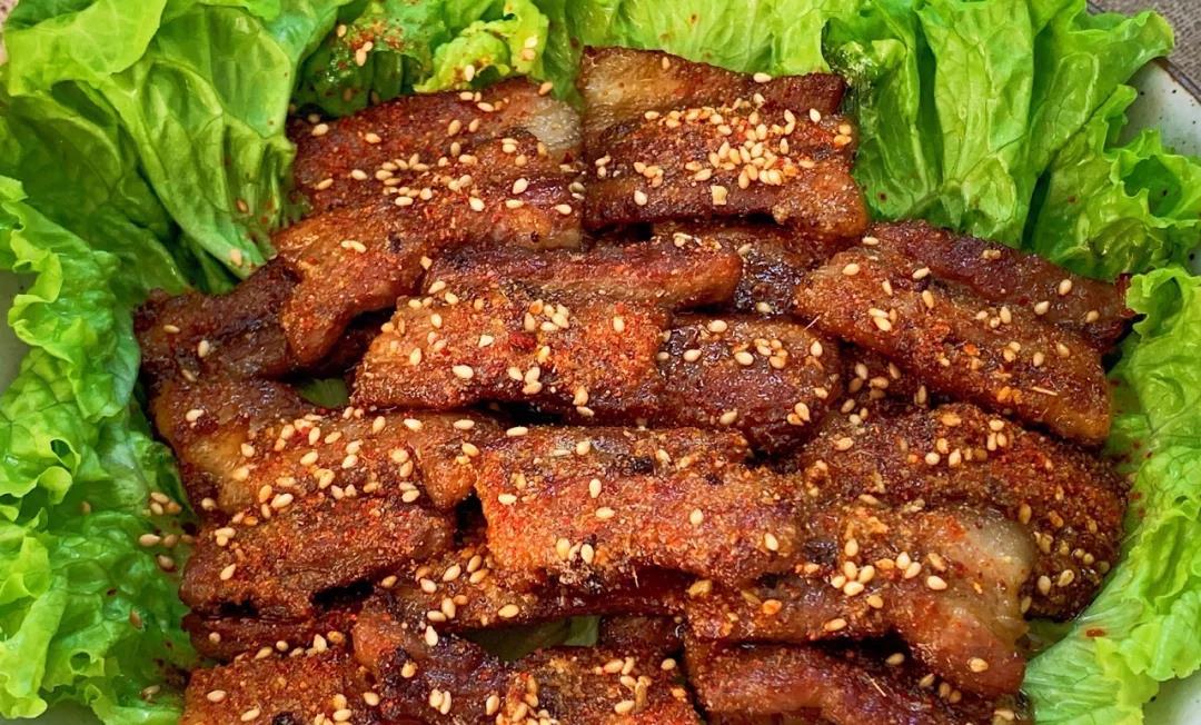 在家实现烤肉自由秘制五花肉的做法来啦一口下去超满足