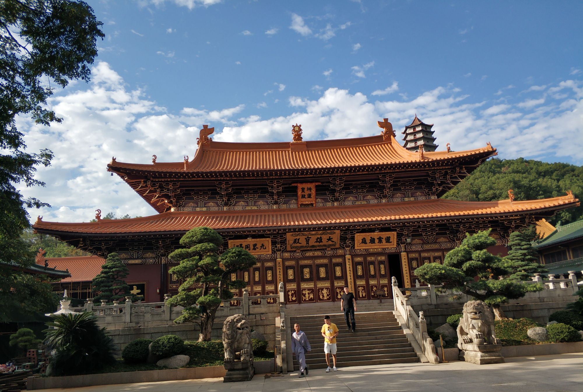 庐山脚下东林寺——佛教净土宗发源地,日本净土宗和净土真宗祖庭