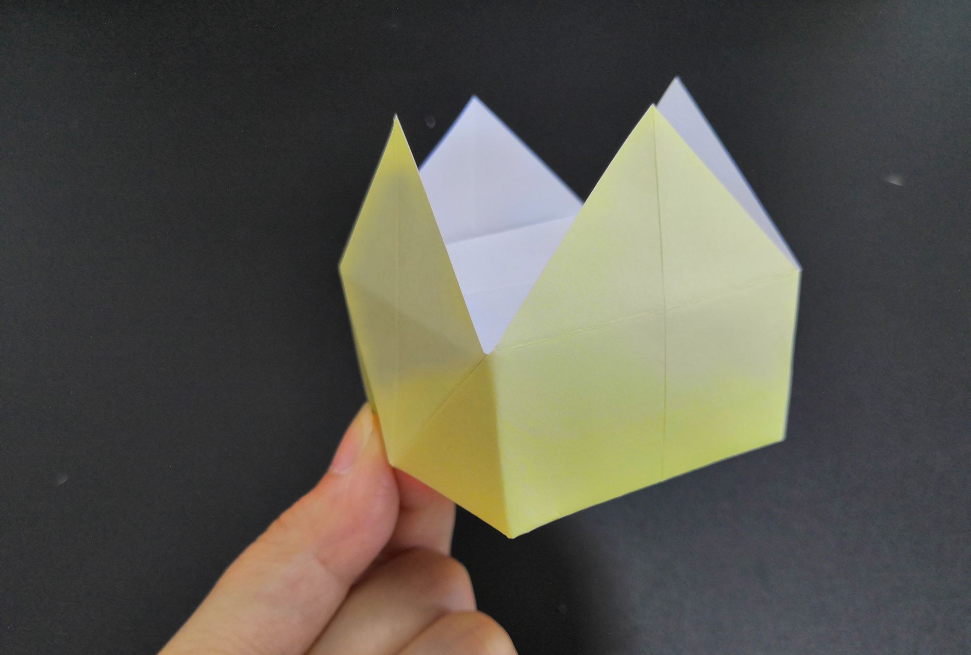 小皇冠折纸,折法简单易学,感兴趣的朋友可以折一折哦_高清图集_新浪网