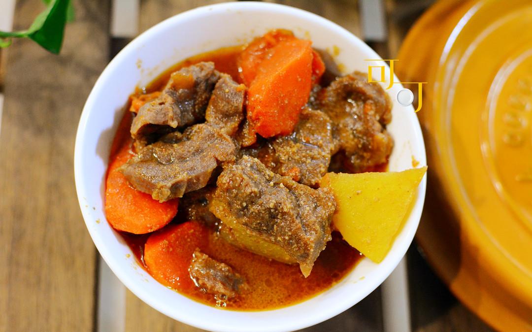 用沙茶酱炖一锅牛肉,鲜香下饭,广东,闽南人特别喜爱