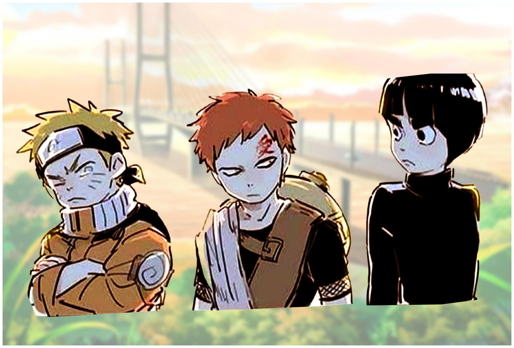 鸣人,小李与我爱罗的人生轨迹,从孤独到相互依靠