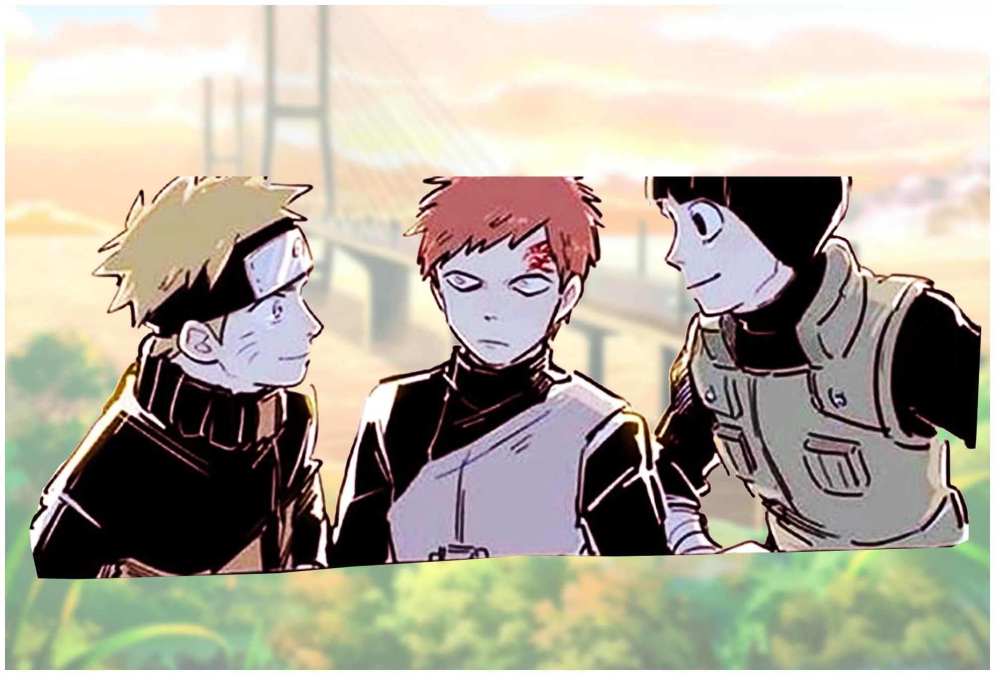 鸣人,小李与我爱罗的人生轨迹,从孤独到相互依靠