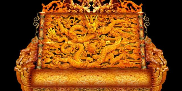 故宫中金灿灿的龙椅 不是金子做的 为何学者却说坏了修不起 故宫中金灿灿的龙椅 不是金子做的 为何学者却说坏了修不起