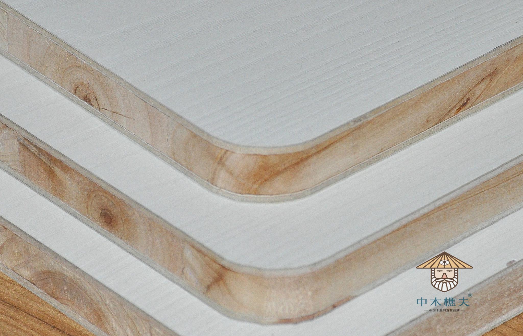 中木樵夫5种生态板细节图,你认识是什么木材吗?