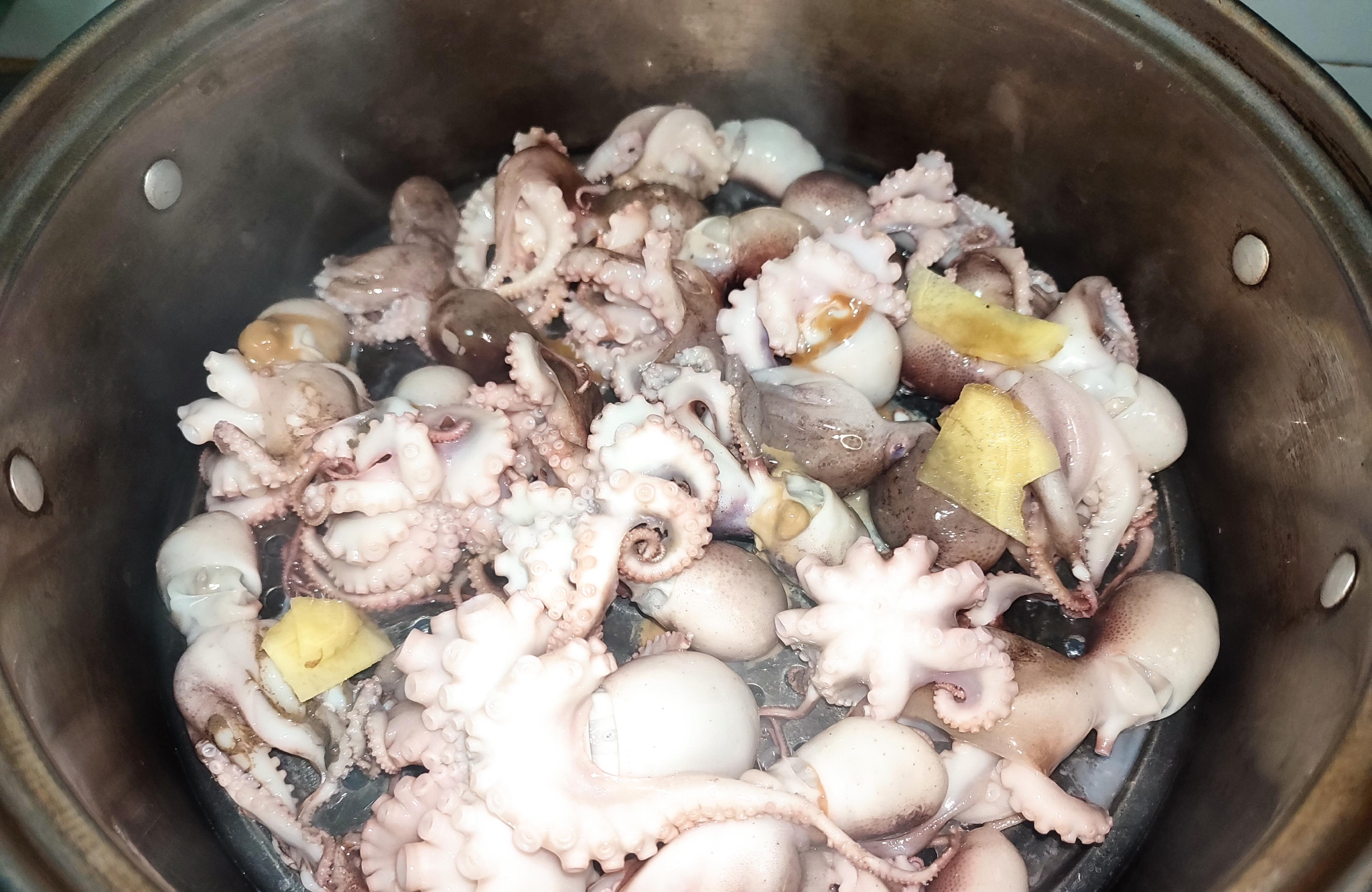 八爪鱼的做法清蒸