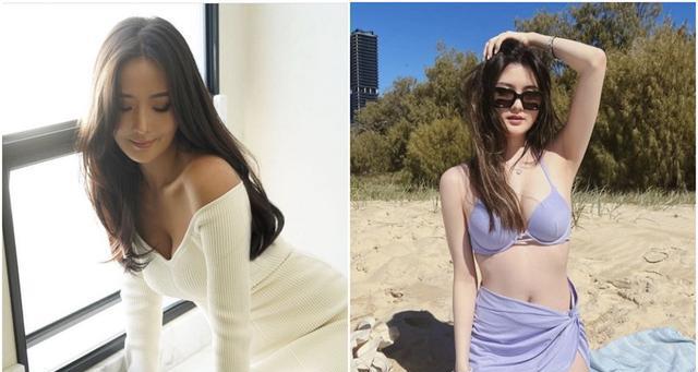 孙芸芸飞去澳洲过圣诞，穿比基尼秀长腿，引起网友热议