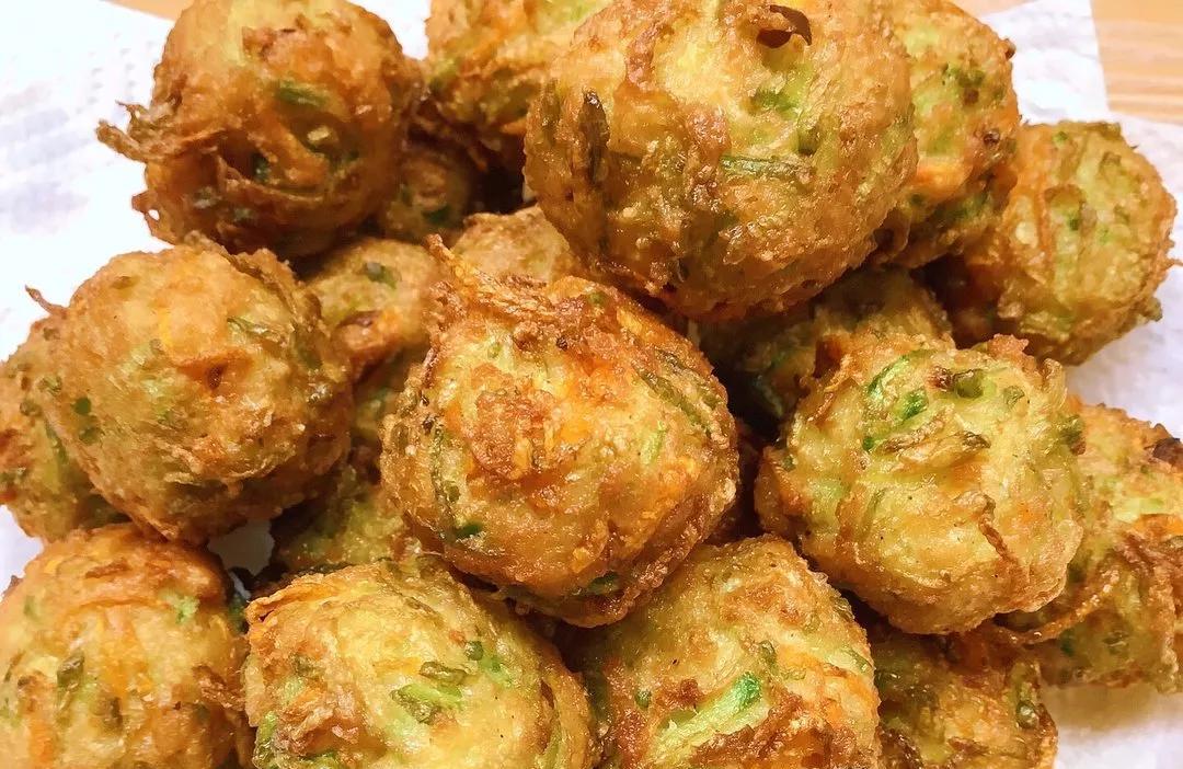 美美哒的炸萝卜丸子简单易学你不试一下