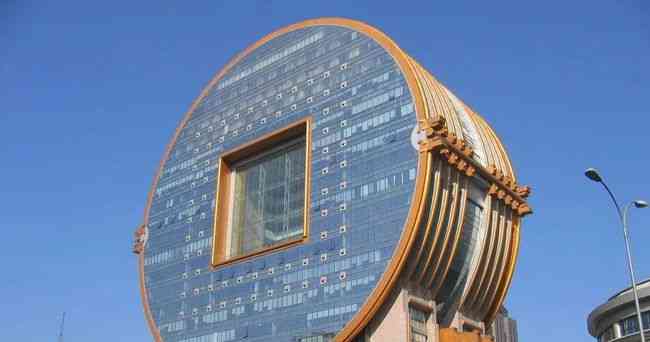 三河一酒店外形仿造福禄寿丑到被评为中国最难看建筑
