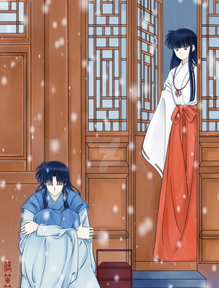 犬夜叉精美图集奈落桔梗特辑 犬夜叉精美图集奈落桔梗特辑