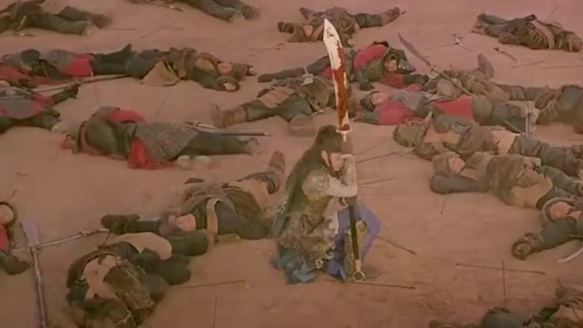 穆桂英挂帅后 在战场上来了个以寡敌众 排兵布阵