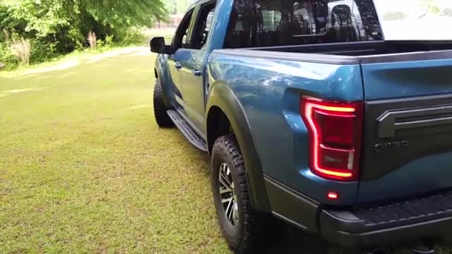 19款美版福特猛禽f1504x4到店实拍外观看起来很霸气