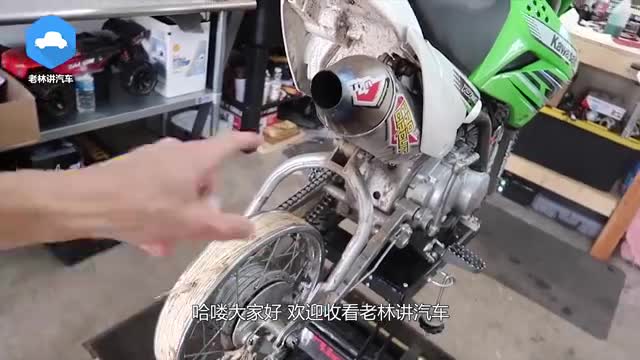 男子騎摩托車遭遇