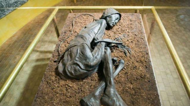 古墓出土千年湿尸日本多次索要她的头发专家决不能给