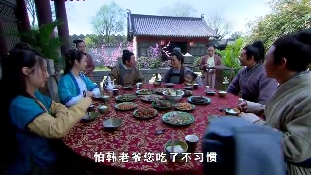 精忠岳飞：吃饭之时，岳飞意识到母亲是在为自己牵线搭桥