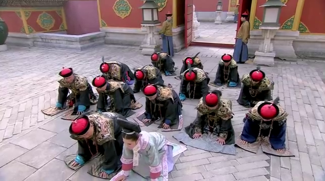 静贵妃刚从冷宫释放,立马怂恿官员跪在宫里,请求皇上严惩美璃