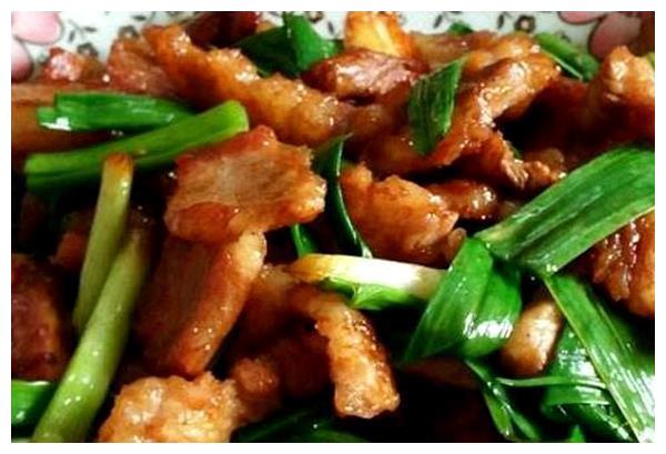 蒜炒五花肉