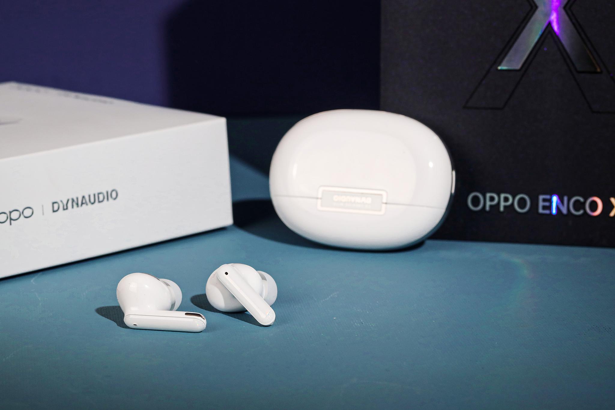 与丹拿强强联手 oppo enco x真无线降噪耳机图赏