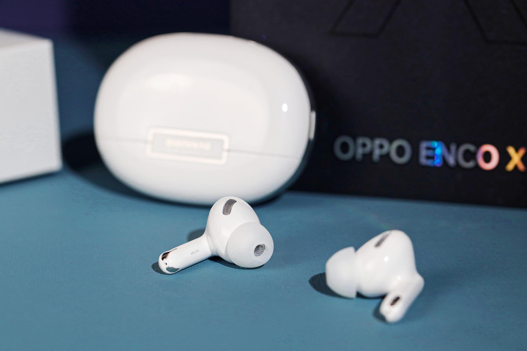 与丹拿强强联手 oppo enco x真无线降噪耳机图赏