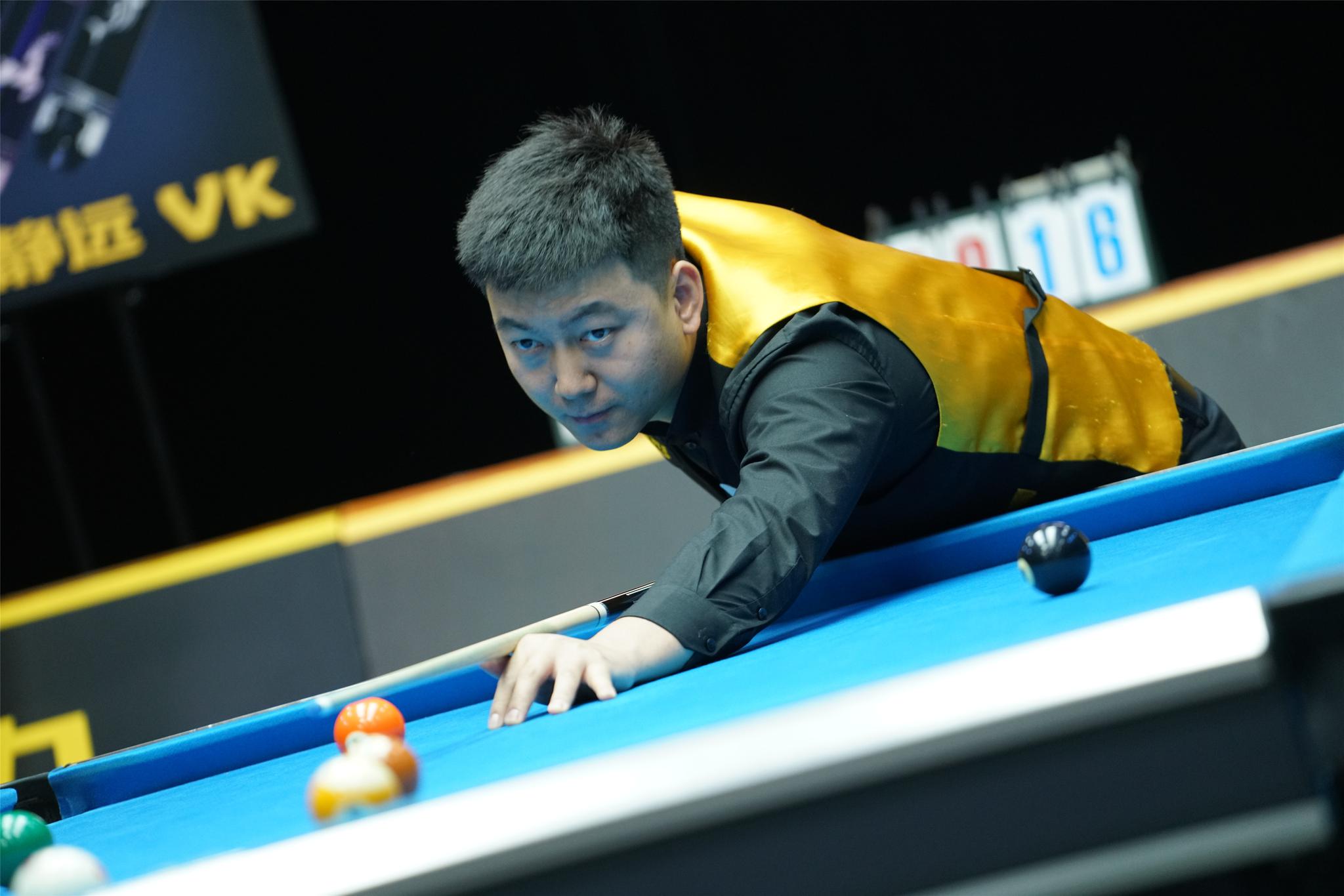 lcba中式九球擂台赛秦超vs马红军争夺最后一位四强名额