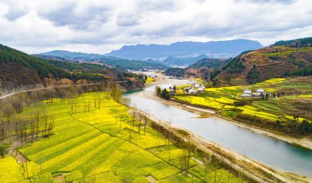 汉中风景路图片